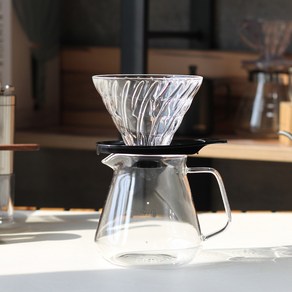 하리오 V60 글라스 핸드드립세트 VDGR