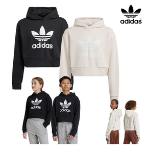 [아디다스키즈 adidaskids] IY7467 (IY7468) CROPPED HOODIE 아디다스 크롭 후드 HPKK