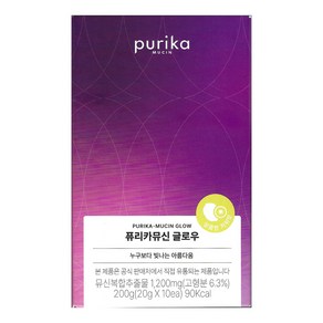 퓨리카뮤신 글로우 키위맛 10포, 1개, 200g