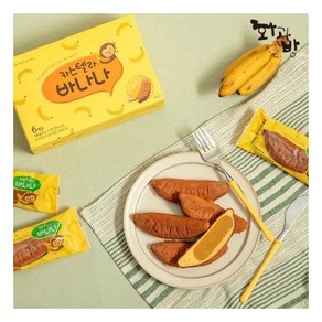 [화과방]카스텔라 바나나(40gx6개입) 2박스 / 바나나빵, 240g