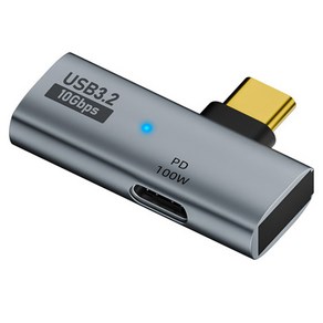 USB C 타입 to USB 어댑터 USB 3.2 PVC OTG PD 100W 고속 충전 10Gbps 데이터 변속기 속도 OTG 변환기, 01 silve gay, 1) silve gay, 1) silve gay