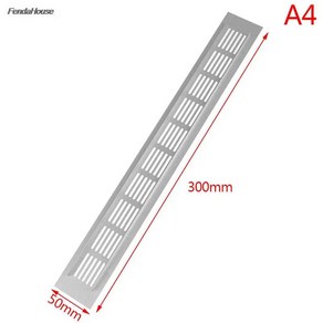 벤트 천공 시트 알루미늄 합금 에어 벤트 천공 시트 웹 플레이트 환기 그릴 벤트 천공 시트 폭 58cm, 1개