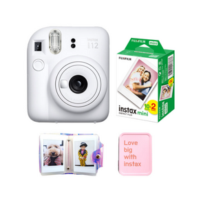 인스탁스 미니 12 클레이 화이트 instax mini 12, instaxmini12, 1개