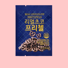 대상 리얼초코 프리첼 시리얼견과 미니프레첼 토핑 요거트 레시피, 25g, 10개