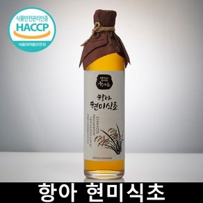 천연현미식초 발효초 100% 500ml, 1개