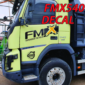 볼보FMX데칼스티커 볼보덤프 화물차스티커 FMX540 FH540 FH500 FM460