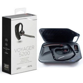 충전 케이스 키트가 포함된 Plantronics Voyager 5200 Bluetooth 헤드셋 이어피스리뉴얼