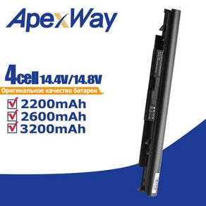 Apexway JC03 JC04 HSTNN-DB8F HSTNN-IB7X 노트북 배터리 HP 250 255 G6 파빌리온 17z HSTNN-LB7V TPN-C1, 01 3200 mAh