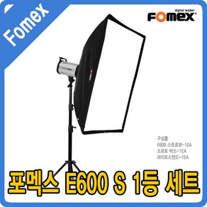 포멕스 E600 1조세트/E600 SS-A 사진 조명 스트로보, 1개