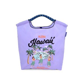 볼앤체인 PURPLE Hawaii 에코백