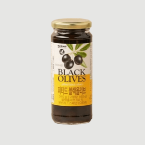 노브랜드 맛있는 블랙올리브 340g, 1개