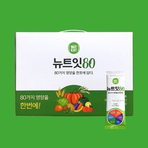 [뉴트잇80] 생식(푸른한끼) 식사대용 / 불만족시 100%환불, 980g, 1개