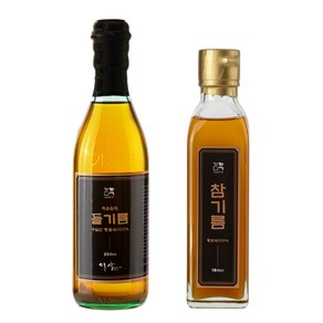 이삭방앗간 들기름 350ml + 참기름 180ml, 2개