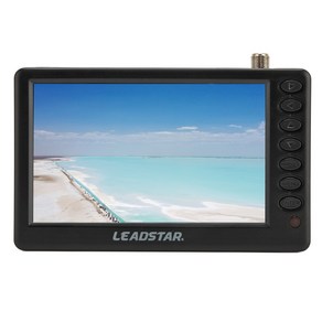 LEADSTAR 가정용 차량 주방용 휴대용 디지털 TV 컬러 TFT LED 텔레비전 5 인치 포켓 110-240V D5, 1개