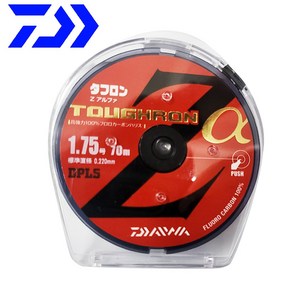 다이와 타후론 Z알파 카본 라인 바다낚시 민물낚시 돌돔 붕어 목줄 카본줄 일본원사 낚시줄, 01. 다이와 타후론Z알파카본40m 4.0호, 1개