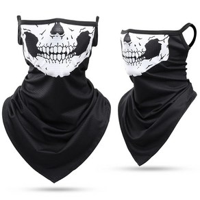 얼굴햇빛가리개 삼각형 가면 바라클라바 오토바이 Balaclava 해골 고, GSA-B-02, 1개