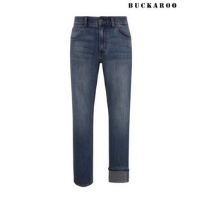 버커루 [2024 겨울 기모 데님청바지 단독특가전3] [BUCKAROO JEANS] 겨울 걱정끝~!!! 프리미엄 가장 기본 인디고워싱 적당한 미디움 스트레이트핏 기모 데님 청바지