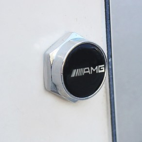 벤츠 AMG 번호판볼트 엠블럼, 1개