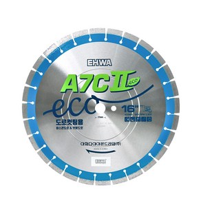 이화다이아몬드 도로컷팅기날 A7C ECO 16B 외경 405mm (두께 3.2mm 내경 27mm), 1개