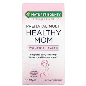 Optimal Solutions Healthy Mom Penatal Multi 60 소프트겔, 1개, 60정