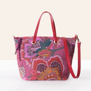 오일릴리 토트백 Oilily Handbag Rose Violet 오일릴리 핸드백 로즈 바이올렛