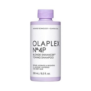 OLAPLEX NO.4P 블론드 인핸서 토닝 샴푸 250ML, 4개