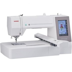 Janome 야노메 메모리 크래프트 550E 리미티드 에디션 14x7.9 자수기