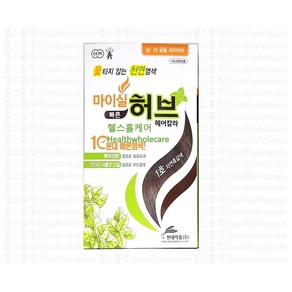 현대약품 마이실 염색약 50g X 2 총 100g 1호 자연흑갈색