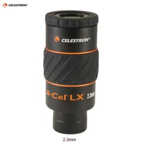 셀레스트론 X-CEL LX 23mm 5mm 7mm 9mm 12mm 18mm 25mm 60 도 망원경 그란 각도 성운 125 인치, 01 2.3mm