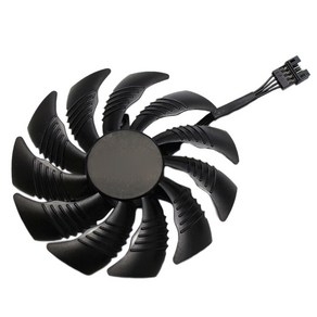 REDEON AORUS RX580을위한 88mm GPU 쿨러 그래픽 카드 팬 / 570 기가 바이트 GV-RX570 AORUS GV-RX580AORUS (1 시계 방향으로), 보여진 바와 같이, 하나, 1개