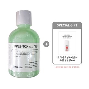 [메디필 스킨이데아 정품] 닥터 애플 톡스 포어 토너 500ml + 트라넥 토닝9 에센스 샘플(2ea) [에바카르마SHOP], 1개