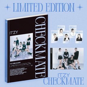 있지 체크메이트 한정반 스니커즈 노래 앨범 리미티드에디션 굿즈 ITZY CHECKMATE EDITION ALBUM SNEAKERS 예지 리아 류진 채령 유나