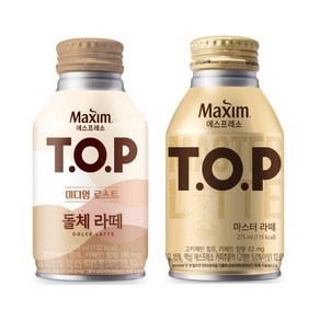 티오피 돌체 라떼 275mlx12캔+티오피 마스터라떼 275mlx12캔, 1개, 275ml