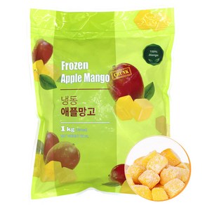 냉동 애플망고 1kg 페루, 1개