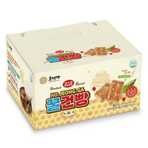 호정가 꿀건빵세트 (8봉지입) 640g / 달콤 고소한 별미 간식, 1개