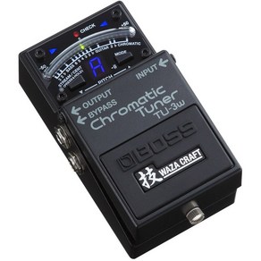 BOSS기술 WAZA CRAFT TU-3W MADE IN JAPAN Chomatic Tune TU-3W 튜너 보스, 1개