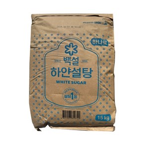 CJ제일제당 백설 하얀설탕 15kg, 1개