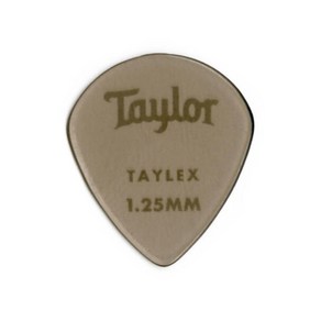 Taylo 테일러 프리미엄 테일렉스 기타 피크 티어드롭 1.25mm, 1개