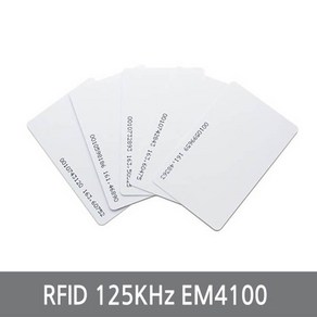 싸이피아 W45 RFID 125KHz/EM 공카드/터치키/EM4100/RF카드, 1개