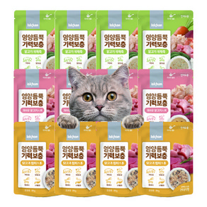 이즈칸 고양이 파우치 3종혼합 80g x 12개