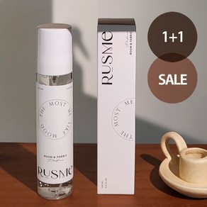 [러스미] 1+1 룸&섬유향수 드레스퍼퓸 2개 100ml (200ml), 1 플랜트 러버 100ml, 2 폴 인 러브 100ml