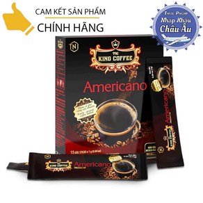 킹커피 아메리카노 인스턴트 커피 - Ca phe hoa tan Americano King Coffee NTI