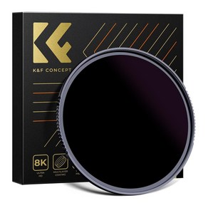 케이앤에프컨셉 NANO X ND100000 태양촬영 8K AGC Glass ND필터 67mm