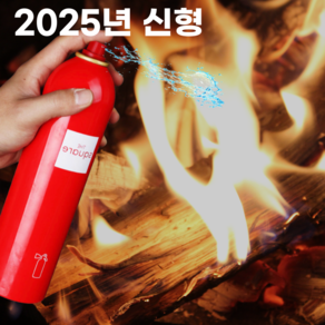 [25년부터 의무화]차량용 스프레이 소화기, 레드, 1세트, 350ml