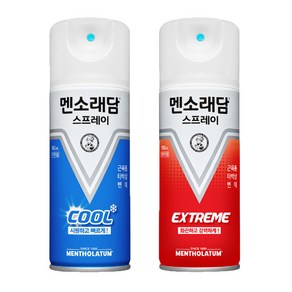 멘소래담 스프레이 파스 (쿨타입 180ml 핫타입 180ml 딥앤쿨 150ml)