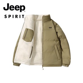 JEEP SPIRIT 남성 겨울 리버시블 패딩 점퍼 남자 플리스 잠바 후리스 재킷 JPHJ04A1020