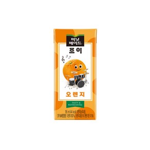 미닛메이드 조이 오렌지 팩, 195ml, 96개