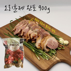 훈제오리 완포 900g, 1개