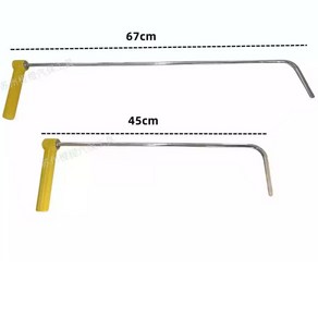 덴트로드 찌그러짐 복원 바디 판금 후크 문콕 자동차 팁 수리, 1세트, 회전식 후크 2종 세트