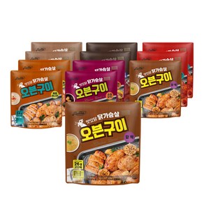 [랭킹닭컴] 맛있닭 오븐 닭구이 6종 혼합구성, 01_12팩(6종 각 2팩), 12개, 150g